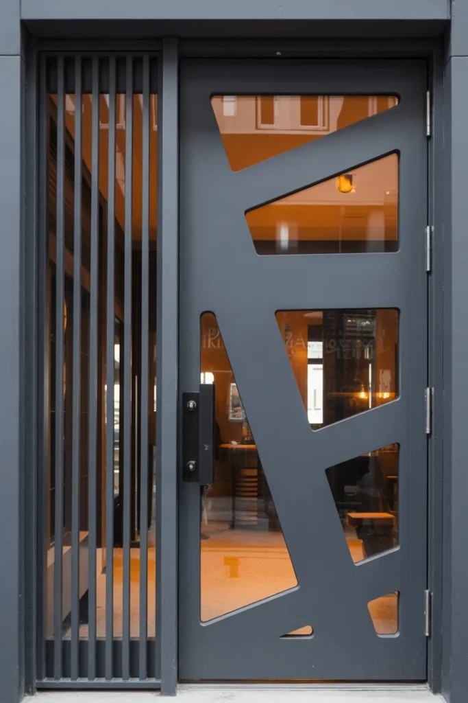 main door grill design modern