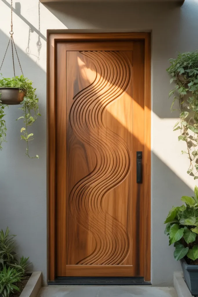 main door groove design