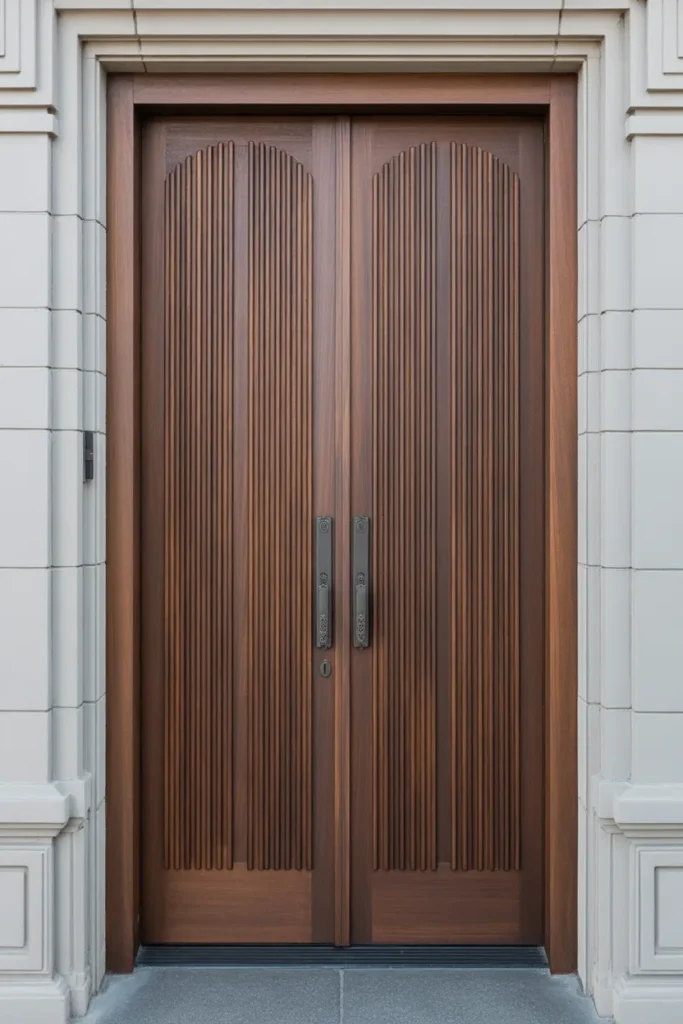 main door groove design