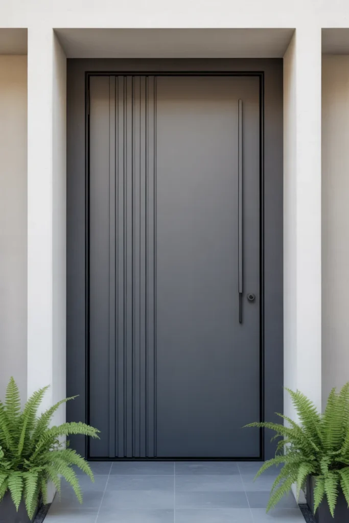 main door groove design