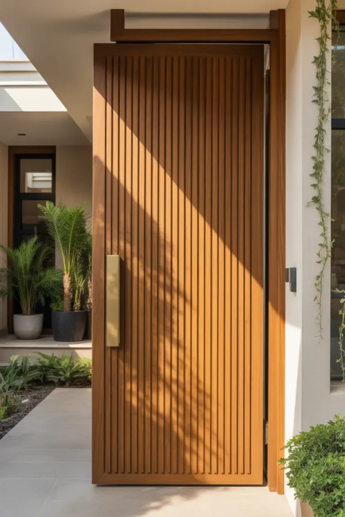 main door groove design