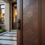 main door groove design