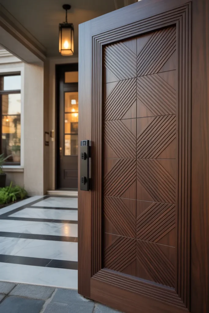 main door groove design