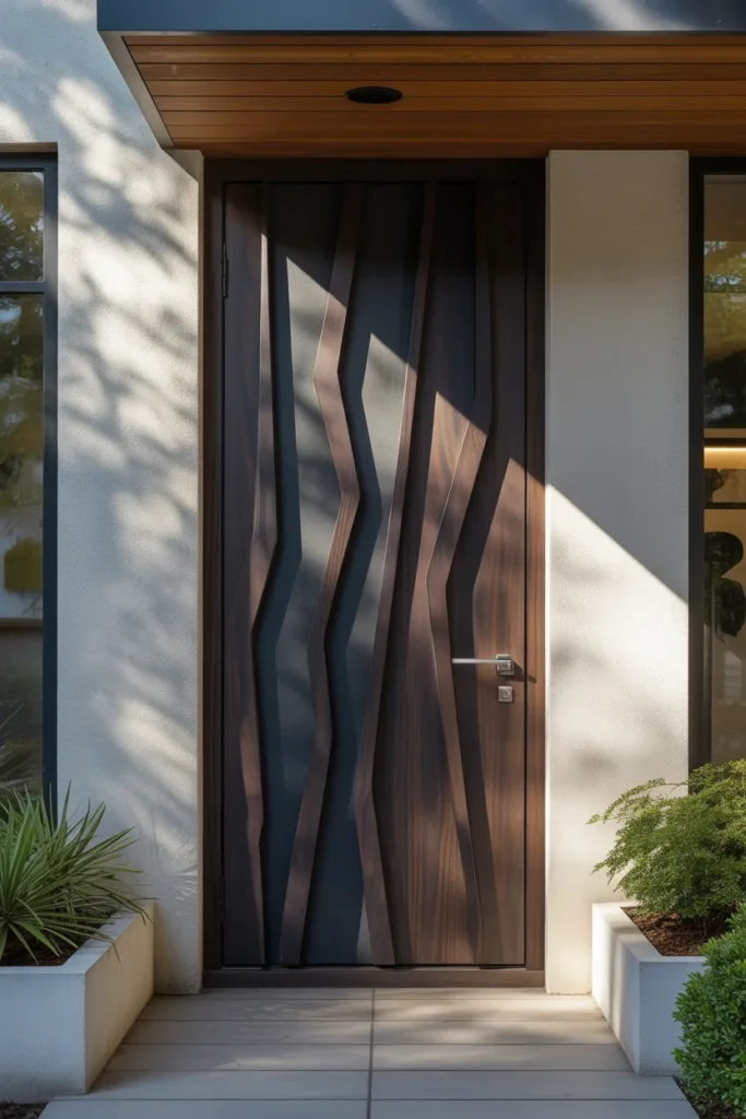 main door groove design