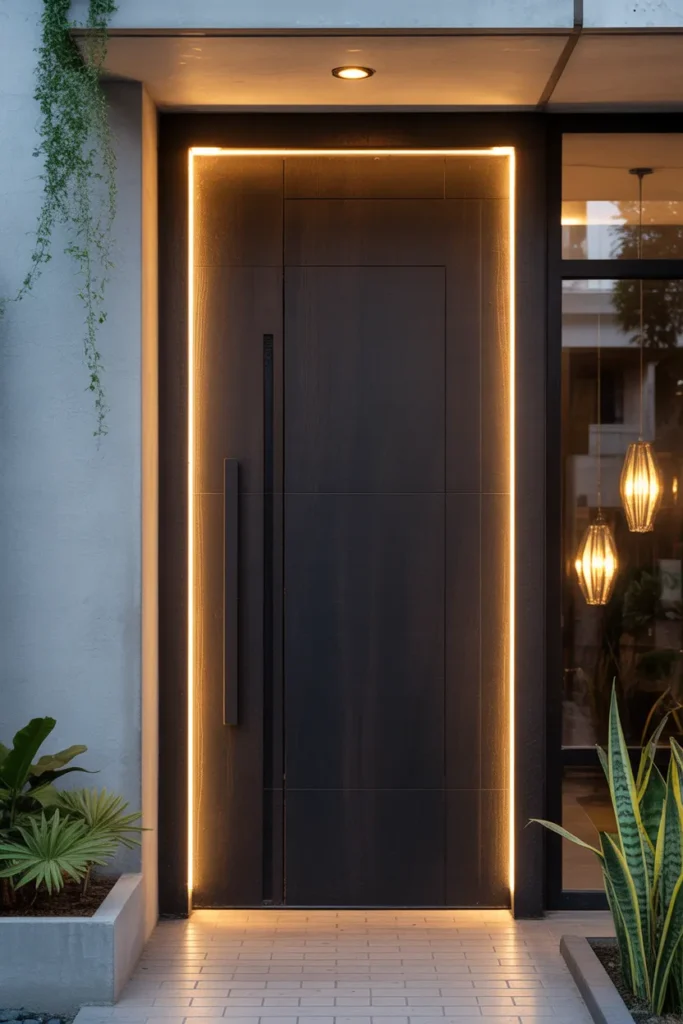 main door groove design