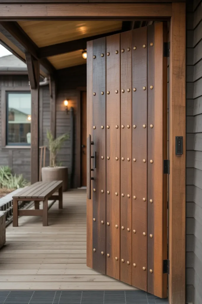 main door teak wood design