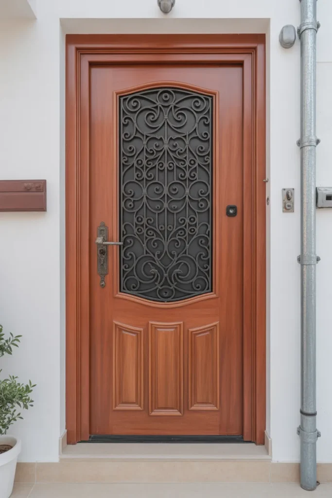 main door teak wood design