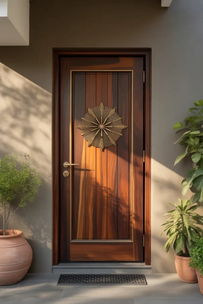 main door teak wood design