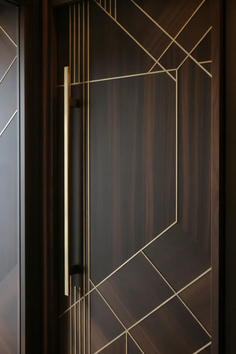 17 Main Door Veneer Design