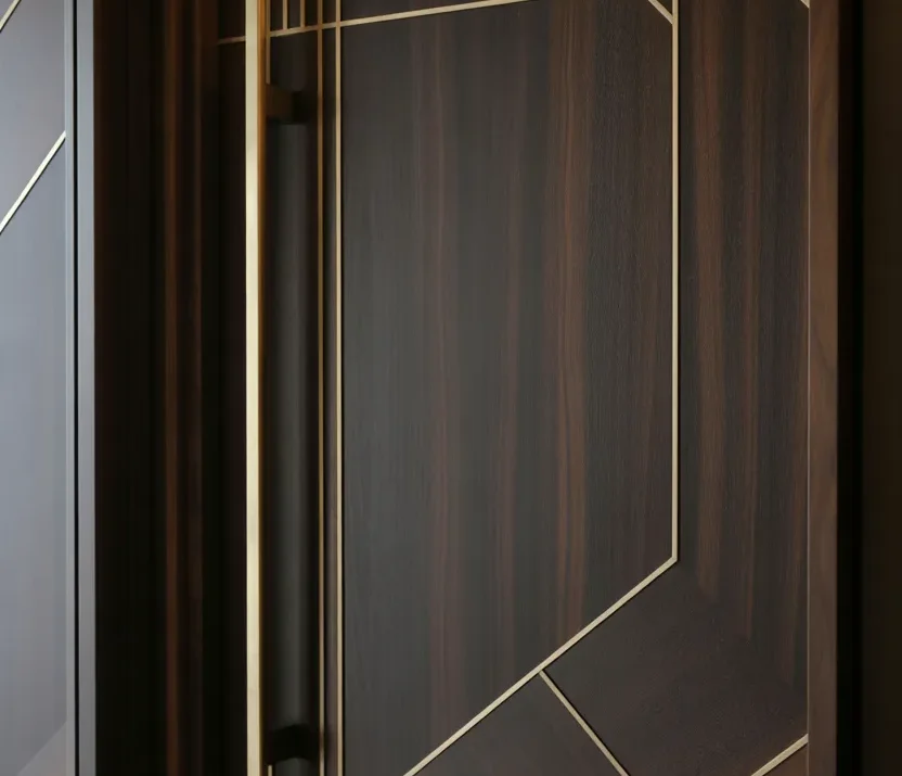 17 Main Door Veneer Design