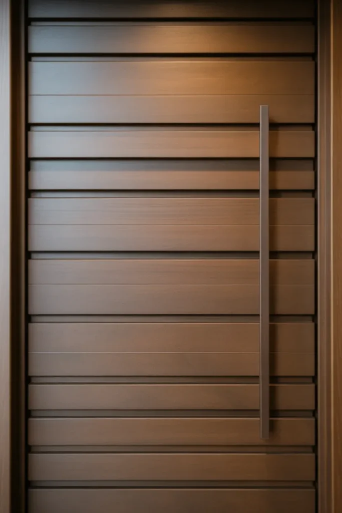 main door veneer design