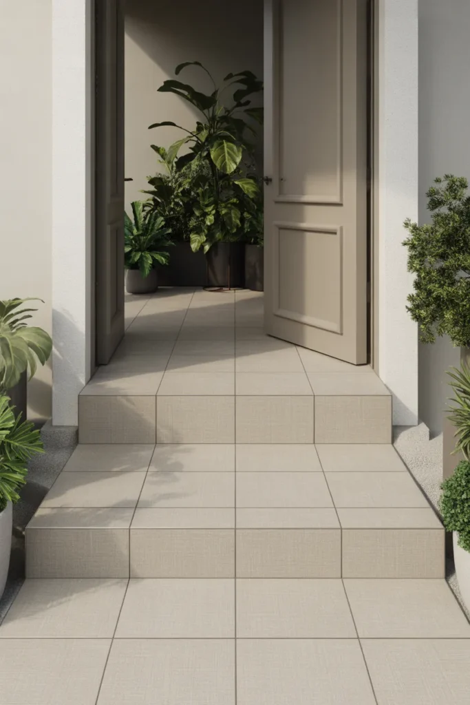 main door wall tiles design