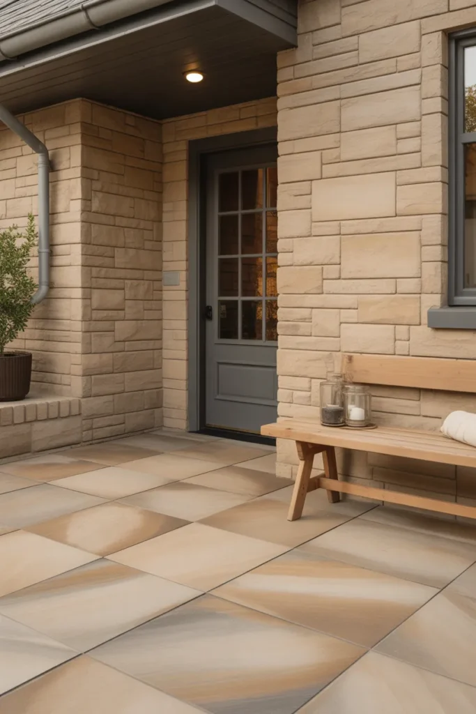 main door wall tiles design