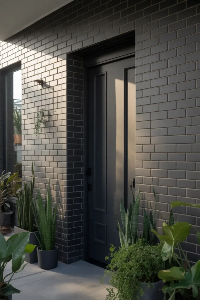 main door wall tiles design