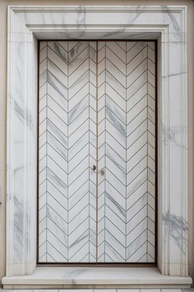 main door wall tiles design