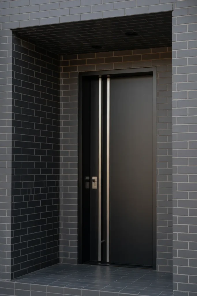 main door wall tiles design