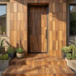 main door wall tiles design