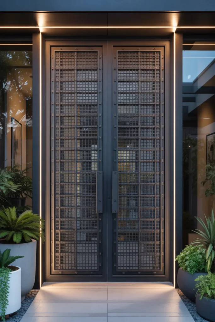 mesh doors design for main door