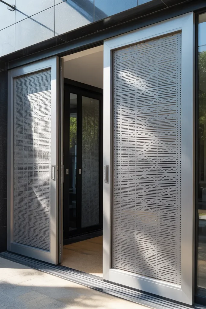 mesh doors design for main door