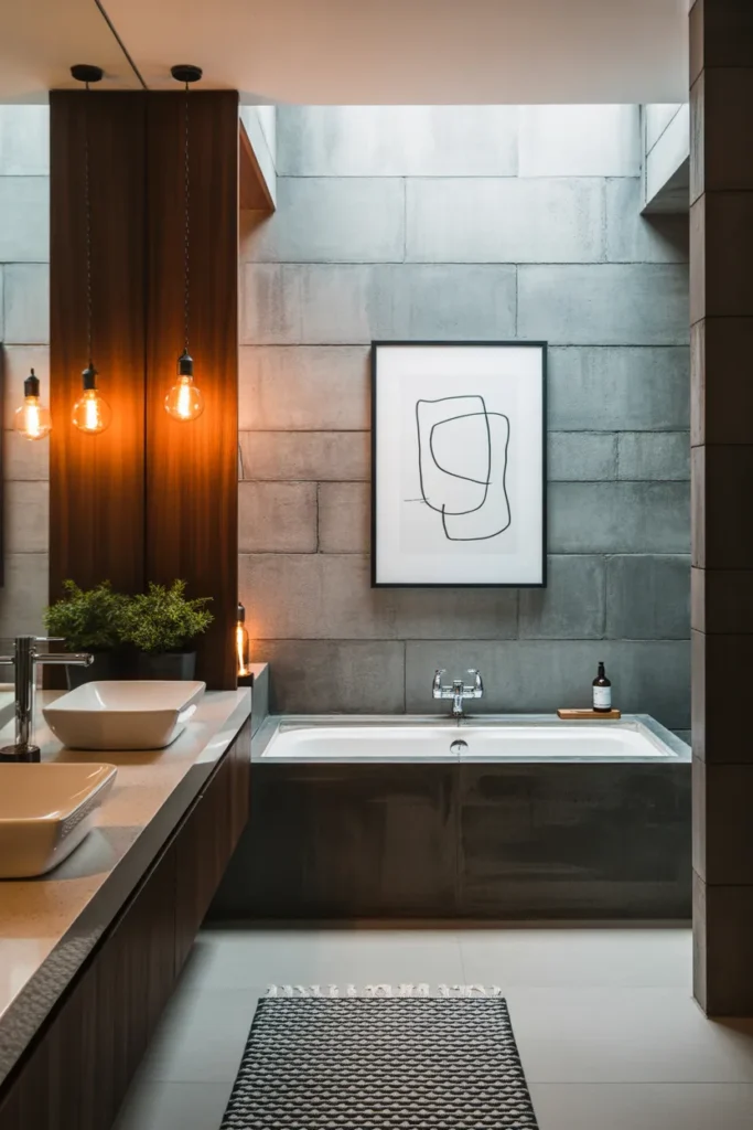 modern bathroom decor ideas