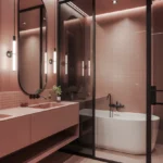 pink bathroom ideas decor