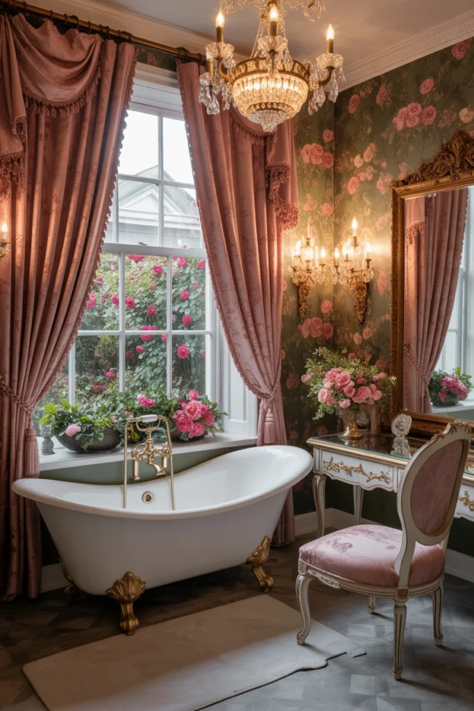 pink bathroom ideas decor