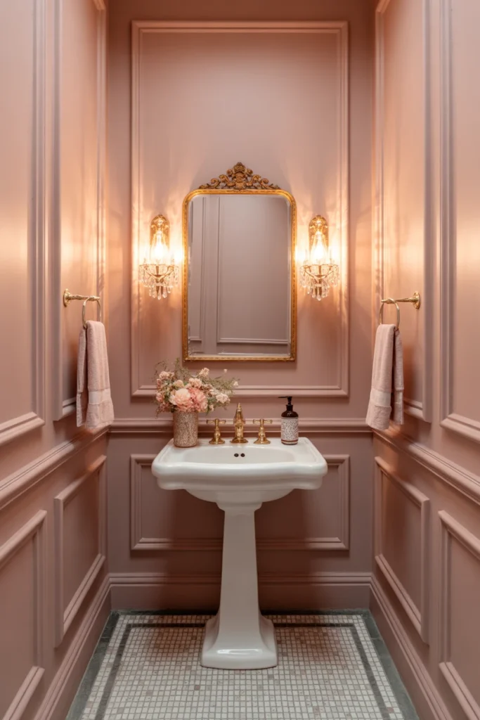 pink bathroom ideas decor