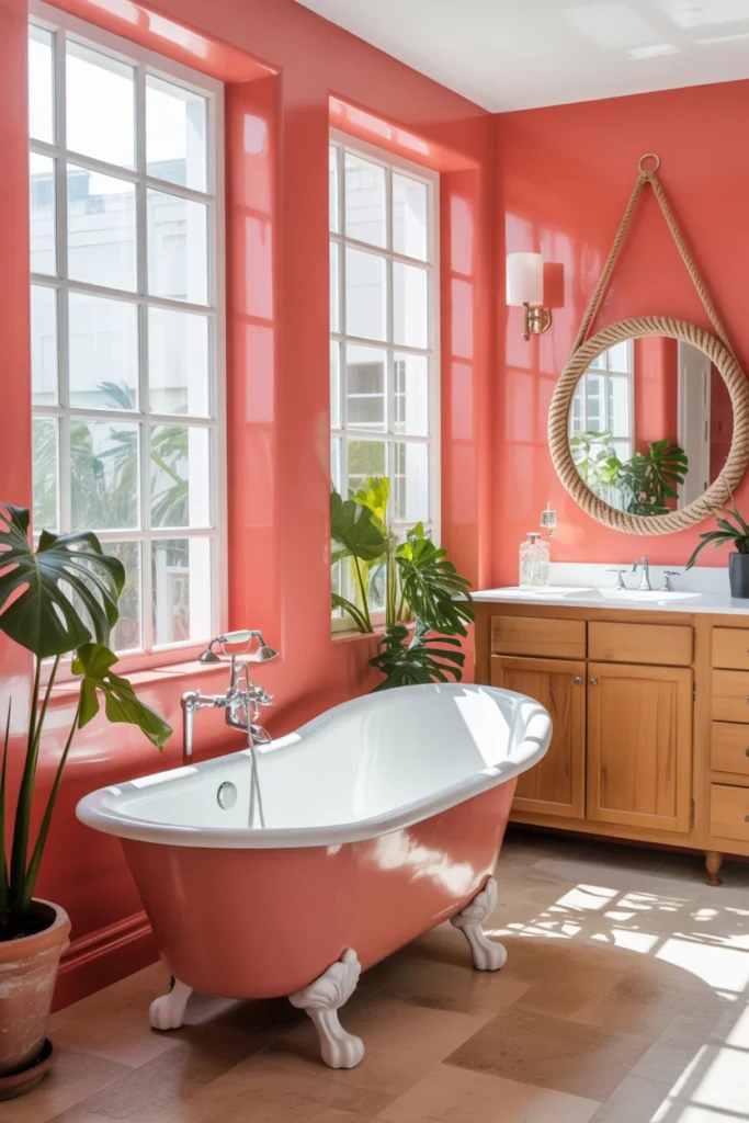 pink bathroom ideas decor