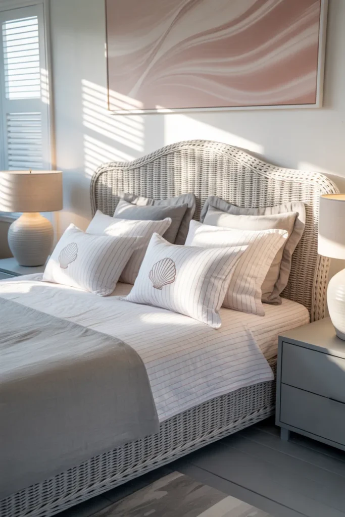 pink white and grey bedroom ideas