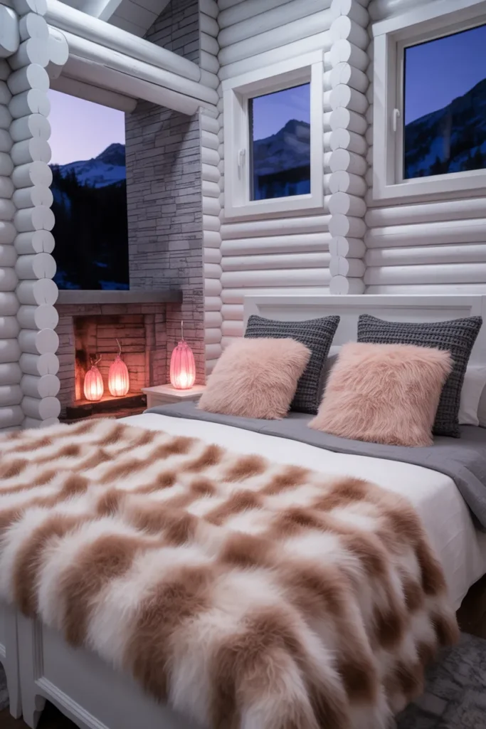 pink white and grey bedroom ideas