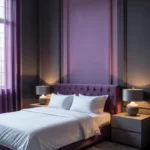 purple and grey bedroom ideas