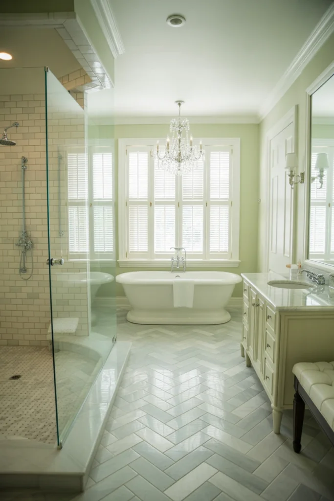 silver bathroom decor ideas