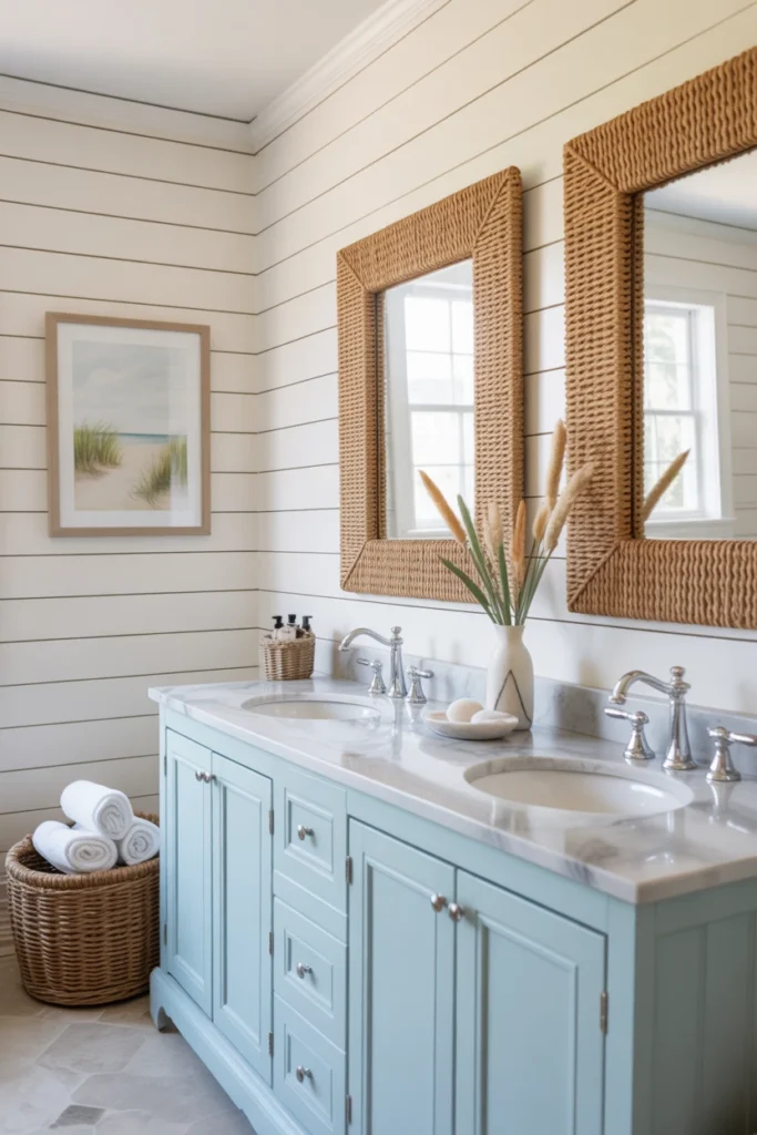 silver bathroom decor ideas