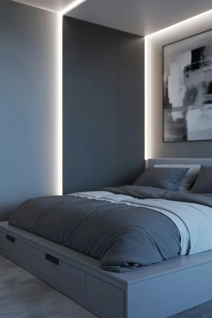 small grey bedroom ideas