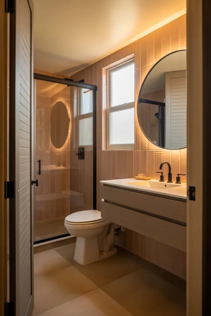 tan bathroom ideas decor