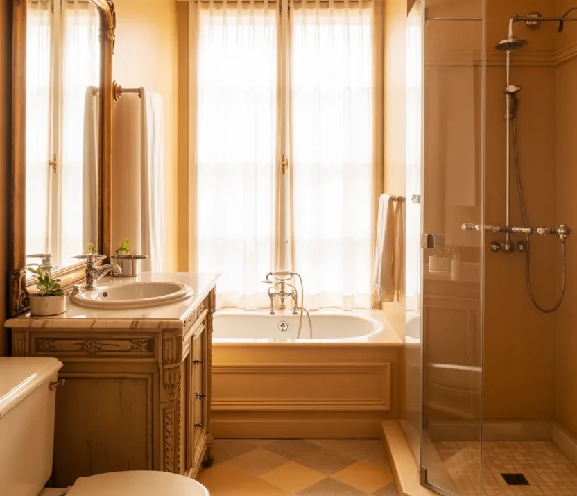 17 Tan Bathroom Ideas Decor