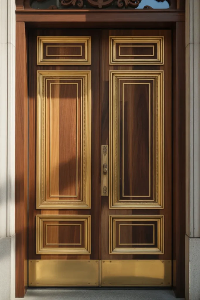 wooden main door design
