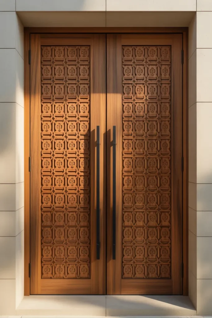 wooden main door design