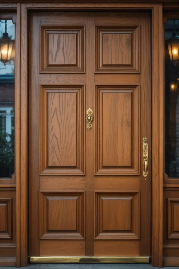 wooden main door design