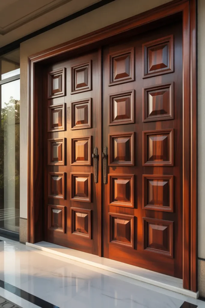 wooden main door design