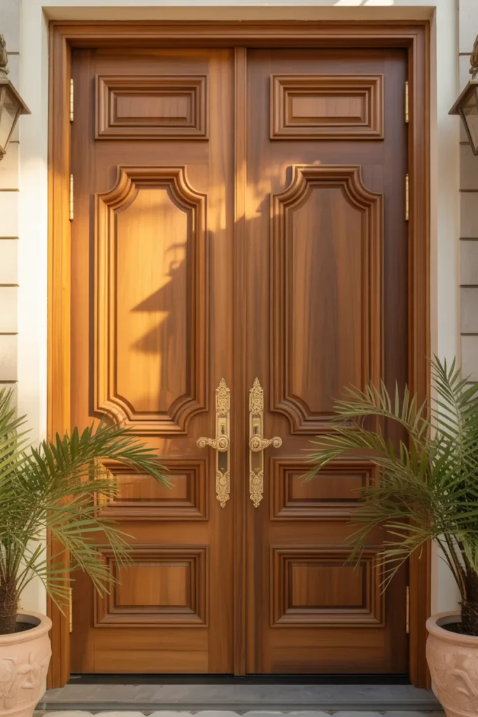wooden main door design