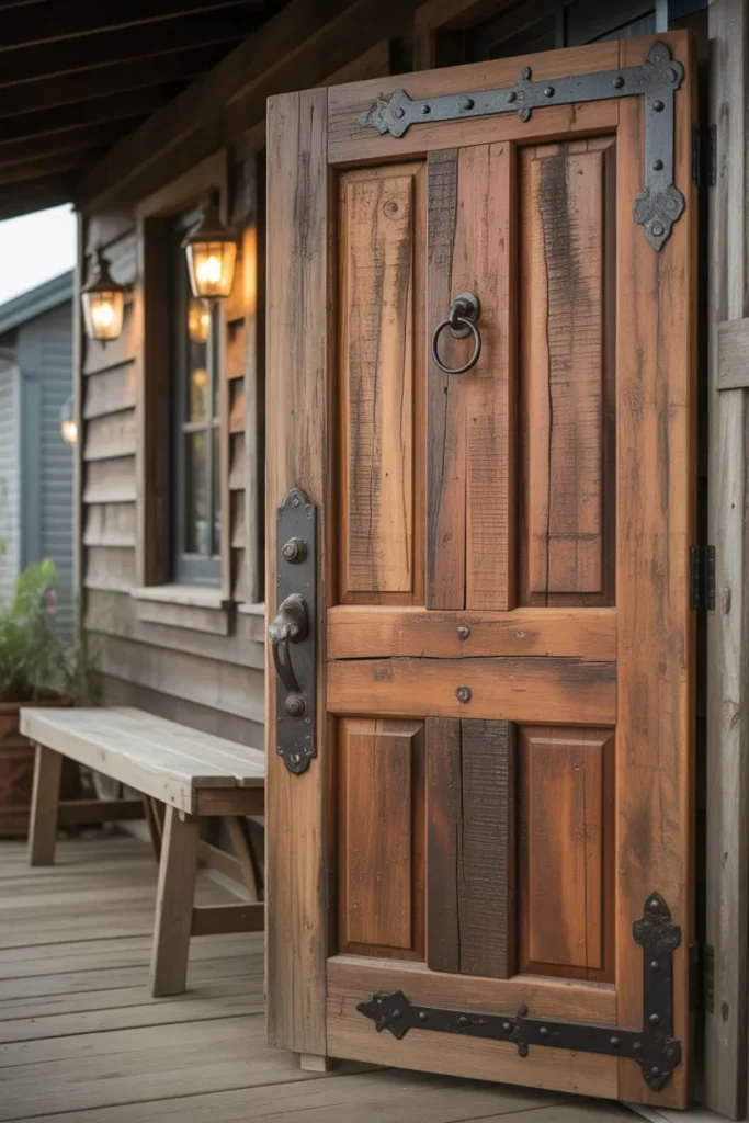 wooden main door design