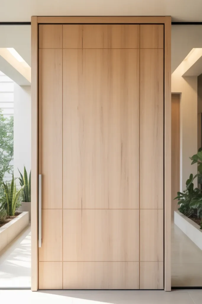 wooden main door design