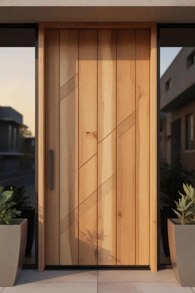 wooden main door design