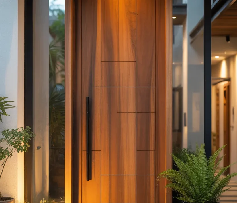 20 Wooden Single Main Door Designs