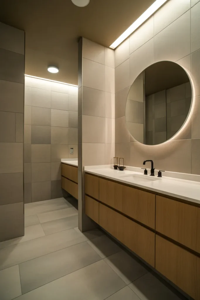 work bathroom decor ideas