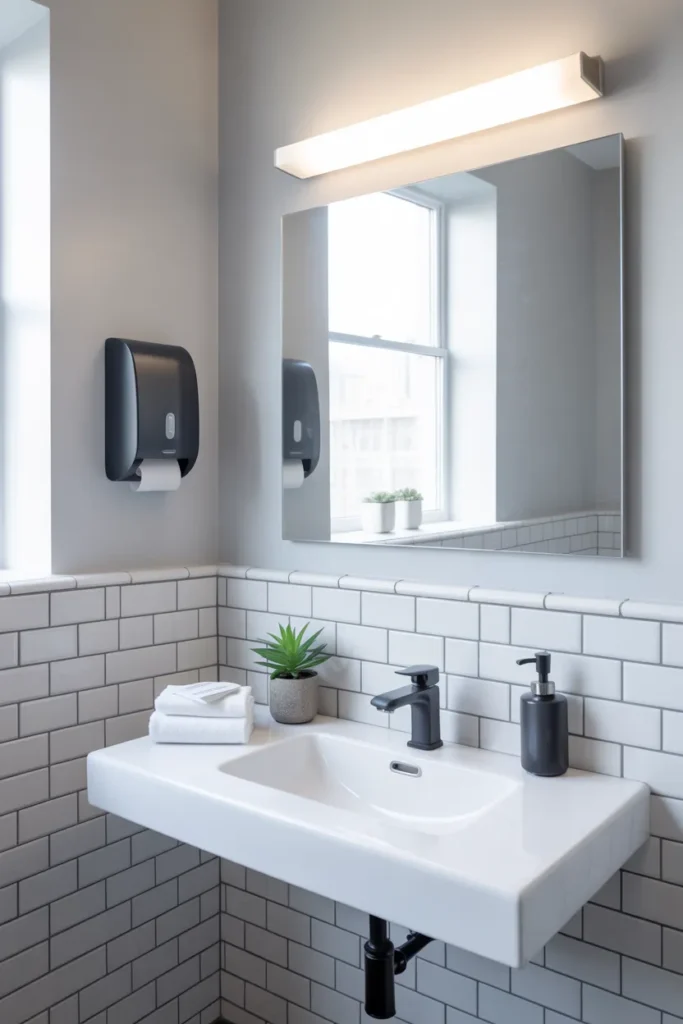 work bathroom decor ideas