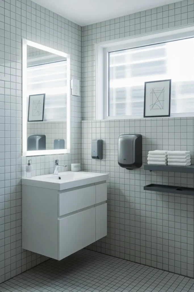 work bathroom decor ideas