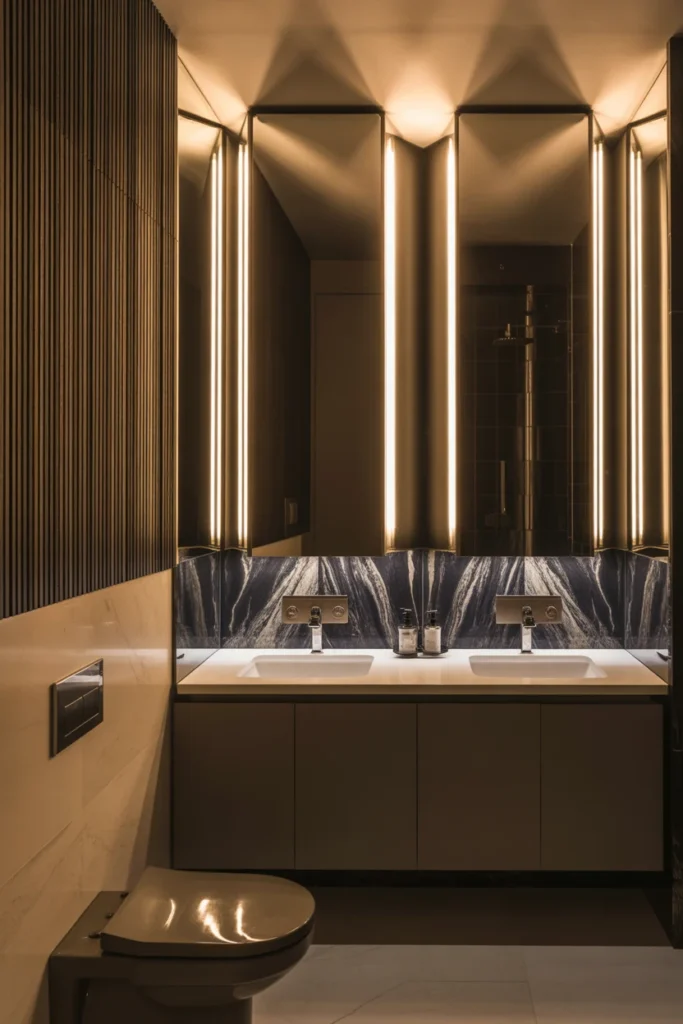 black bathroom decor ideas