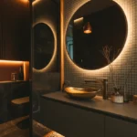 black bathroom decor ideas
